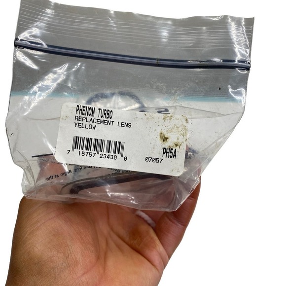 Smith Phenom Turbo Replacement Fan Lens Yellow, Clear, Brown With Case New - Picture 13 of 15